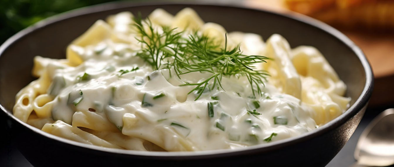 Taste & Trust Ready To Eat Creamy Cheese Pasta with rich cheese sauce and Italian pasta