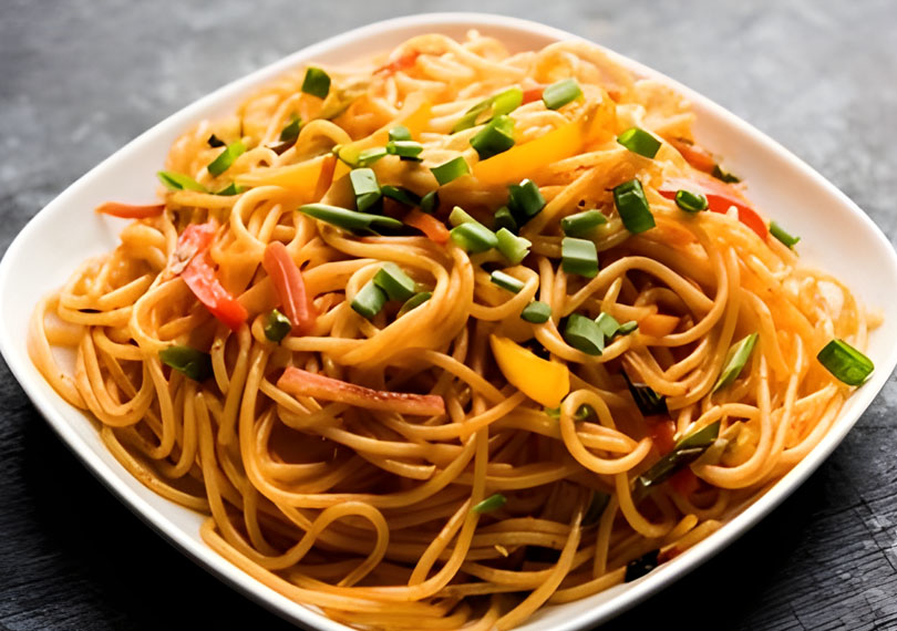 Taste & Trust Ready To Eat Schezwan Noodles with authentic spicy Indian - Continental flavors